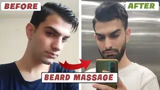 💎best way for growth beard 100% | First time on YouTube | massage
