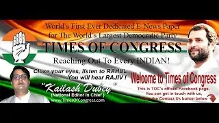 Times Of Congress's Facebook page header !