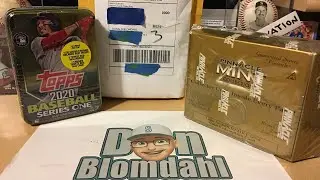 2020 Topps Tin (Mookie Betts) + Family Mail Call Saturday + 1997 Pinnacle Mint Collection Hobby Box