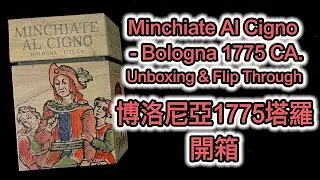 Minchiate Al Cigno - Bologna 1775 CA. Unboxing & Flip Through 博洛尼亞 1775 塔羅牌 開箱