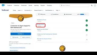 Manage Chatter | Customize an Org to Support a New Business Unit | Trailhead | Salesforce | Intern