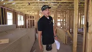 Pre Drywall walkthrough New Homes KB homes