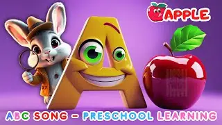 ABC Song | A to Z Alphabet for Kids with Detective Bunny 🐰 | 1 Hour Preschool Learning