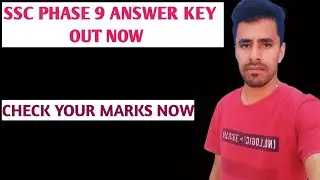 ssc phase 9 answer key 2022 out through unofficial link