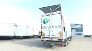 2013 Kraker Side Opening Door Walking Floor Trailer