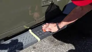 Jeep Wrangler Side Steps Restored