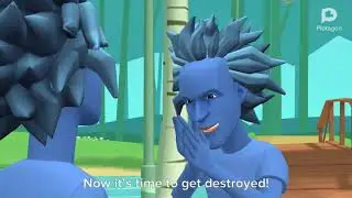Sonic vs Coris - a Plotagon film (2/3)