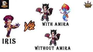 How Powerful is Amira vs Iris | Hero Wars Mobile