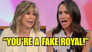 Meghan Markle Kicked Off Loose Women After Furious Clash with Ruth Langsford