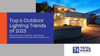 Top 6 Outdoor Lighting Trends 2023