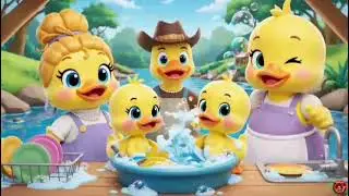 English | Clean-Up Day with Duck Family | Clean-Up Day with Duck Family