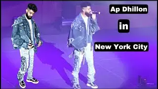 Ap Dhillon NYC Concert | Out of this World Tour| Gurinder Gill | Shinda kahlon | BROWN MUNDE
