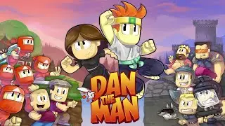DAN THE MAN - уровень 8-2-2 - ВСЕ СЕКРЕТНЫЕ ЗОНЫ - ПРОХОЖДЕНИЕ