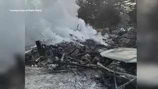 Harpswell house fire injures one person
