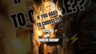 ⚡ or Acoustic Guitar?  #DreamTrackAI #guitar #acousticguitar