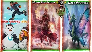 Mono Red Prison vs Izzet Prowess (Pt 1/5) [MTG Modern League]