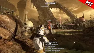 3X XP GRINDING on FELUCIA as 327th Star Corps - Star Wars Battlefront 2 - No Commentary - 4K