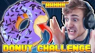 Ninja Donut Challenge! Ninja's Hardest Challenge!