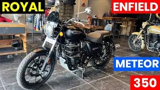 2022 Royal Enfield Meteor 350 Stellar Black | New Meteor 2022