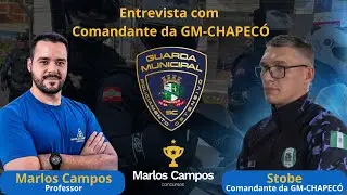 ENTREVISTA COM COMANDANTE DA GUARDA MUNICIPAL DE CHAPECÓ