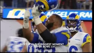 Aaron Donald #99 🐐 SUPER BOWL CHAMP!!! #shorts #rams #superbowlchamp #aarondonald