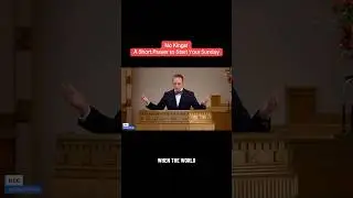 No Kings!A Short Prayer to Start Your Sunday