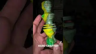 B2 Hookah V5 Precious Cut Collection: Sprite! - 1 of 1 - Hand Crafted Hookah