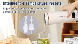 Best Portable Electric Kettle for Travel & Office Must-Have 2024!