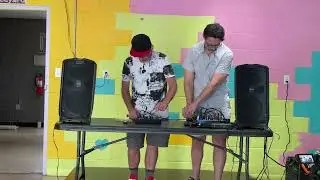 Kestrel Sky with Hal McGee at Squared Wave - dual Stylophone CPM DS-2 synth noise improv