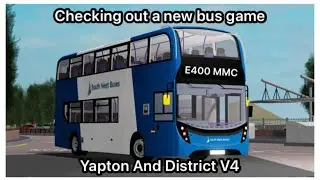 Checking out a new bus game to the channel [Yapton And District]