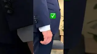 How to wear your suit correctly! ✅#suit #howto #suitstyle #suitup