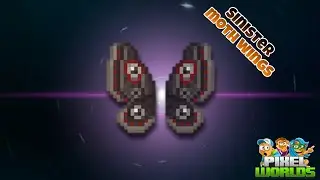 FIRST CREATOR TO GET SINISTER MOTH WINGS ? | Pixel Worlds Halloween