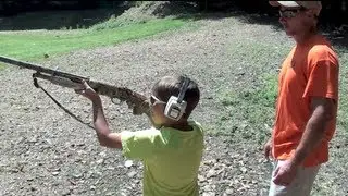 Father, Son, and a Mossberg Bantam 510 Shotgun