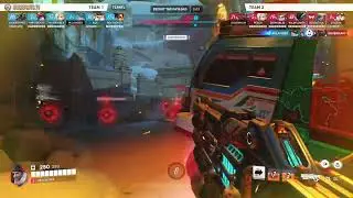 Pre-fight turret placement by SERENTHIA &mdash; Overwatch 2 Replay 7Z4NFJ