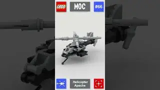 Lego Build Share 66 - Micro Helicopter Apache #shorts