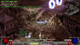 Helping on the Tank Sorc..Top Throw Barb Project Diablo 2 HC 99