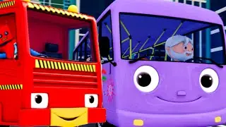 Wheels On The Broken Bus | Little Baby Bum | 🚌Wheels on the BUS Songs! | 🚌Nursery Rhymes for Kids