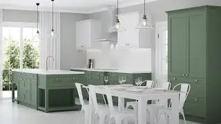 GREEN Kitchen INSPO  Home Decoration ideas