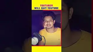 this Youtuber will Quit YouTube for this... | @ARYZUN #shorts