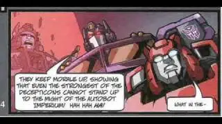 Transformers Shattered Glass part 1 comic book