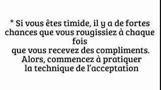 COMMENT vaincre sa timidit&eacute; en 3 astuces