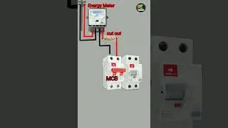 RCCB Connection #electric #shorts