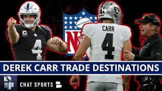 Derek Carr Trade Rumors: 5 NFL Teams Most Likely To Trade For The Las Vegas Raiders QB In 2021