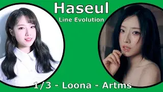 Loona/Artms Haseul Line Evolution (Until Icarus)