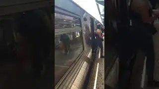 R46 R68 Yellow S trains action at Prospect Park