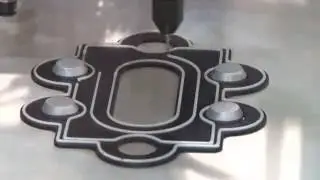 Toshiba Machine's BE3 Series 3-axis cartesian robot exemplifies circular interpolation