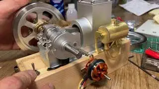 Hit and Miss Engine(M90) Sinple power generator.