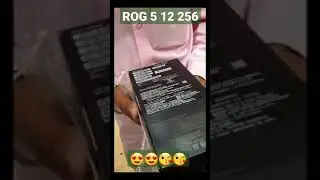 ASUS ROG PHONE 5 UNBOXING 12GB RAM256 STORAGE ||JAAT GAMING YT PLAYING ASUS ROG 5#shorts