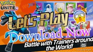 @ Pokemon Unite / New Game / 1st Review / Please Subscribe, Share, Like
