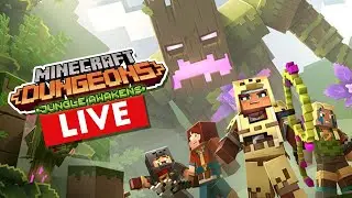 DLC BARU JUNGLE AWAKENS Let's Gooo!! 🌲⚔️ - Minecraft Dungeons Gameplay Indonesia